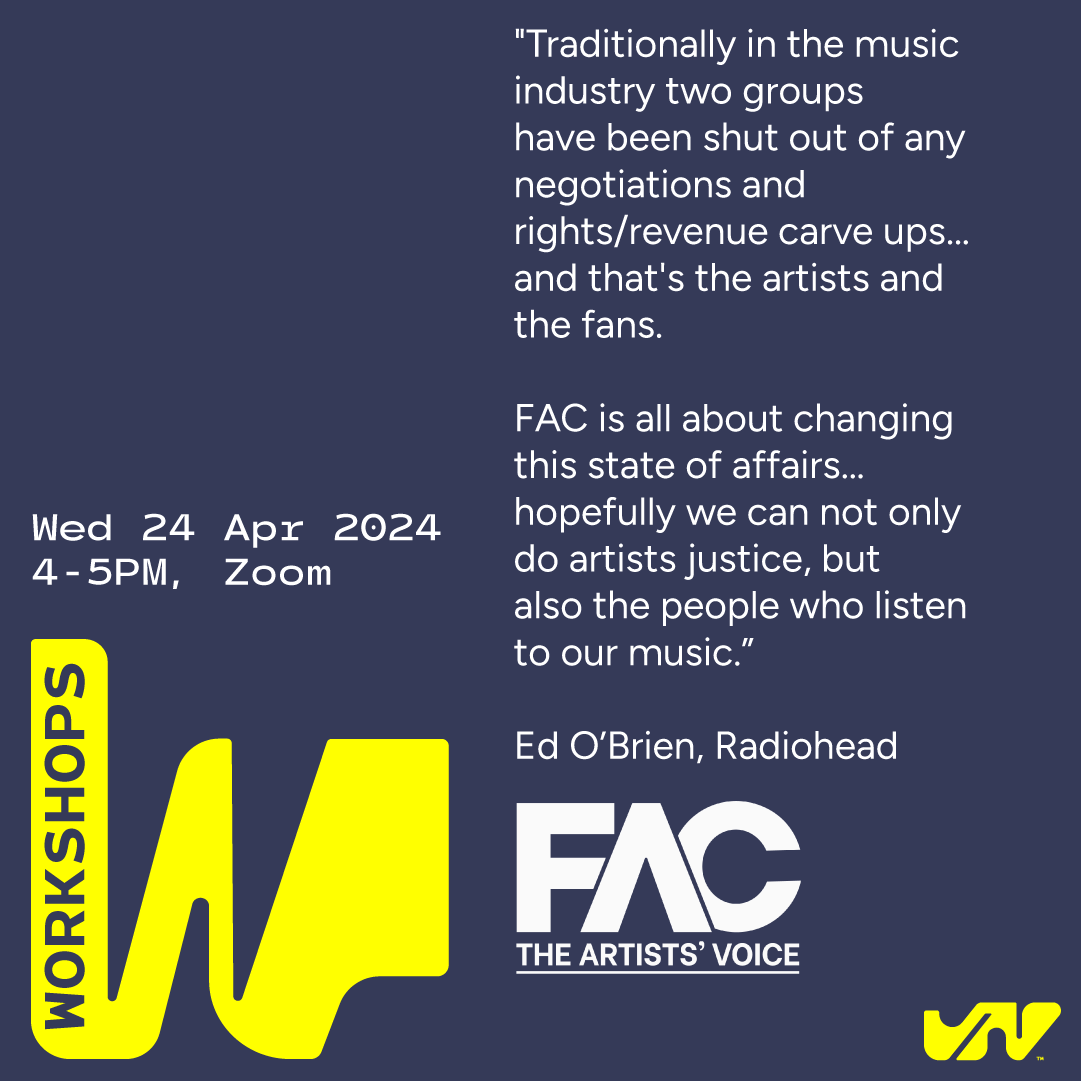 Are you an artist keen to find out more about protecting your rights and interests? Join us and David Martin CEO @FeaturedArtists (FAC) as we dive into the value of trade bodies and what an org. like the FAC could do for you. 📆 Wed 24 Apr 2023 ➡️ bit.ly/4aJOKQ2