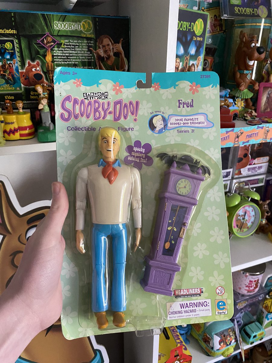 Zoinks! Like, I’ve got another Scooby figure from 1999! It’s the man with the plan, Fred Jones! Which figure should I get next? #ScoobyDoo #Fred