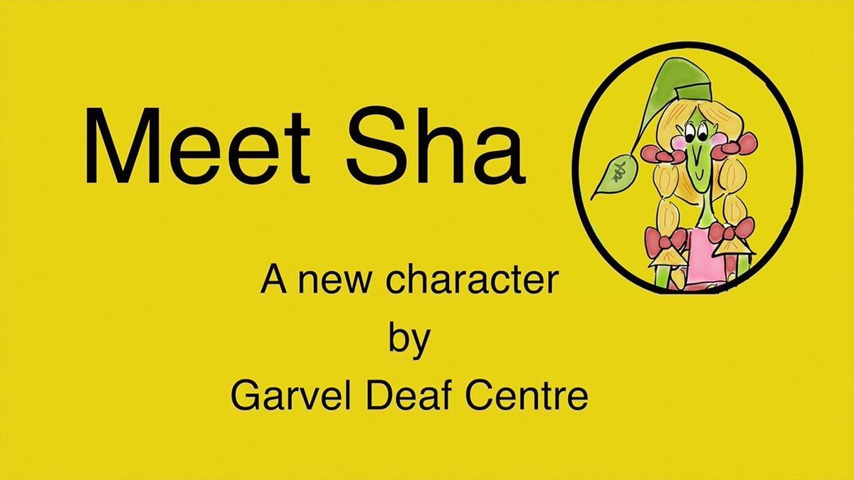 Have you met Sha ? She's was created by pupils at Garvel Deaf Centre @MoorfootPr Let the children tell you more about her. buff.ly/443jCc6 . You'll find Sha in the story JoJo Gnome Eco Superhero. #creativity #inclusion #jojognome @HSFDeaf @MissLynch11 @Hands2Hear