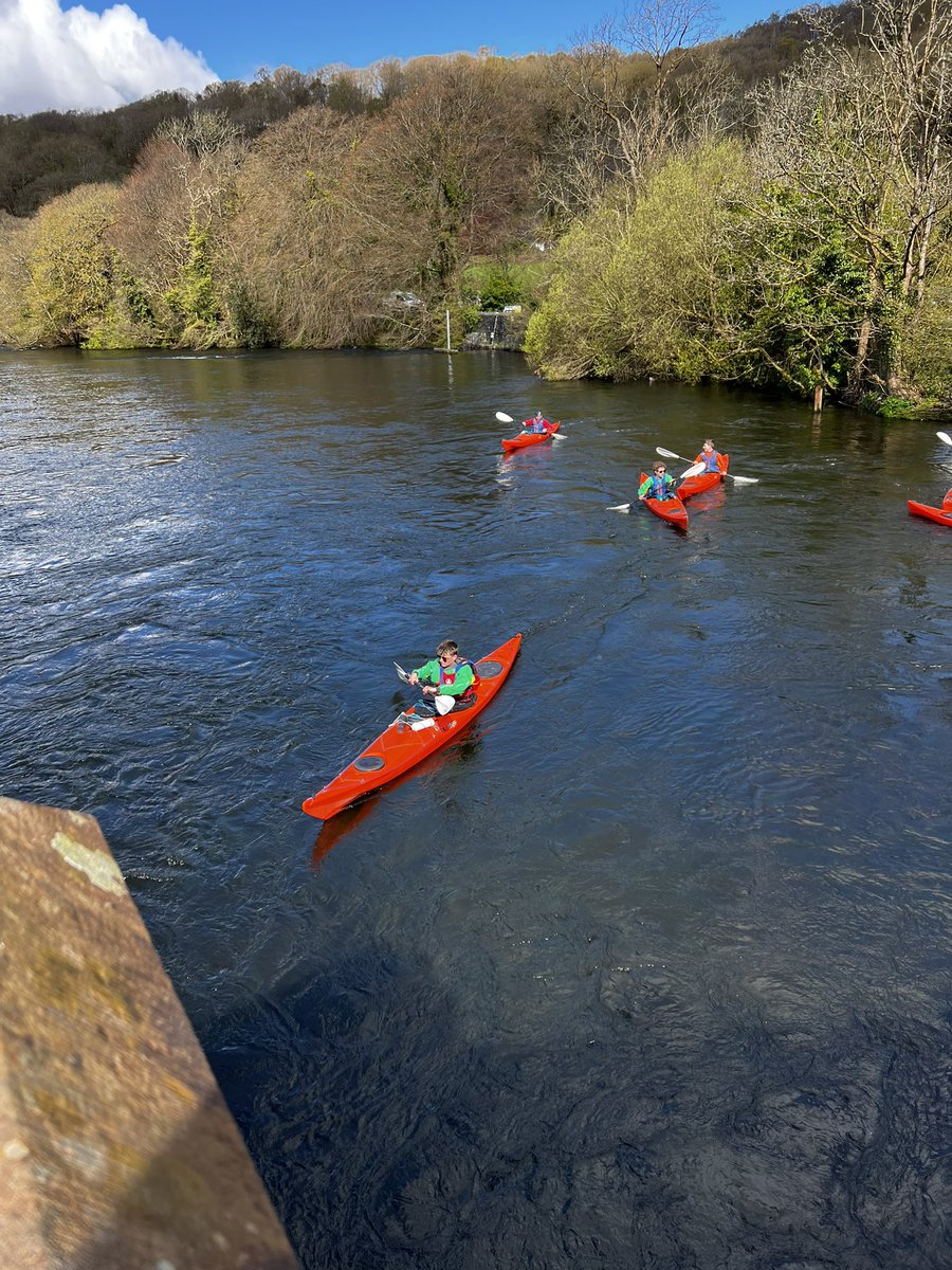 After the inevitable bit of faff the group departed their start point at 10.30am and are making steady progress. No rush getting to camp. #BeAdventureSmart
 <a href="/Philip_Britton/">Philip Britton MBE</a> <a href="/nfordteacher/">Nic Ford FCCT</a> <a href="/LynneDKyle/">Lynne Kyle</a> <a href="/phseakayaks/">P&H Sea Kayaks</a> <a href="/palmequipment/">Palm Equipment</a> <a href="/DofENorth/">DofE North</a>