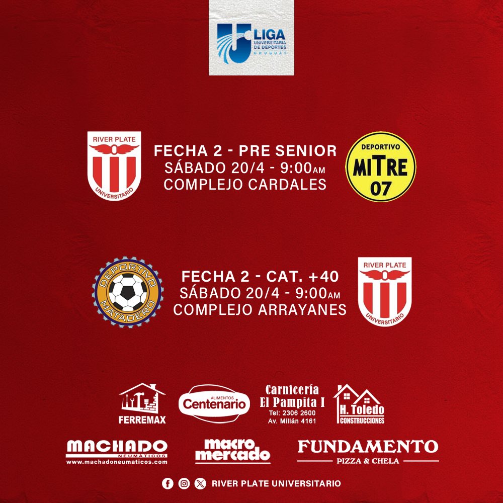 River Plate Universitario tweet media