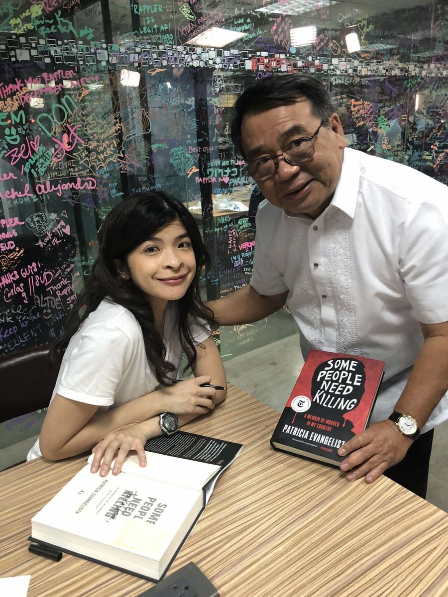 We must continue to hear, write, & speak out about the stories of thousands of our countrymen killed by a fascist regime whose drug war is a miserable failure. Salamat @patevangelista for standing with the victims' families through your writing. #ProsecuteDuterte #ICC