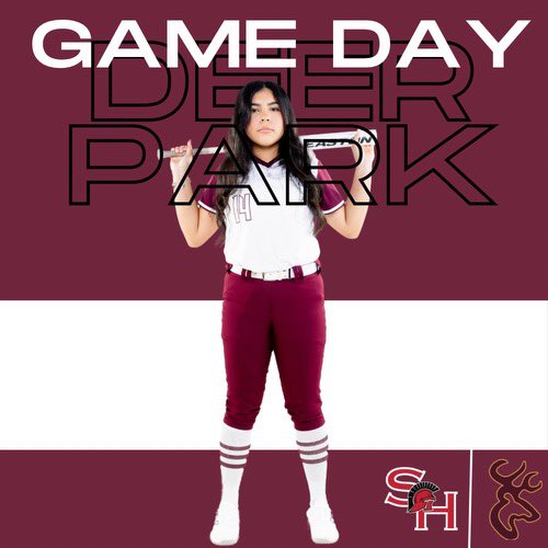 IT’S THE LAST DISTRICT GAME DAY!!!! 

🆚 South Houston
📍 Doll Forrest Field 
⏰ 4:30/6:00

#GoDeer
