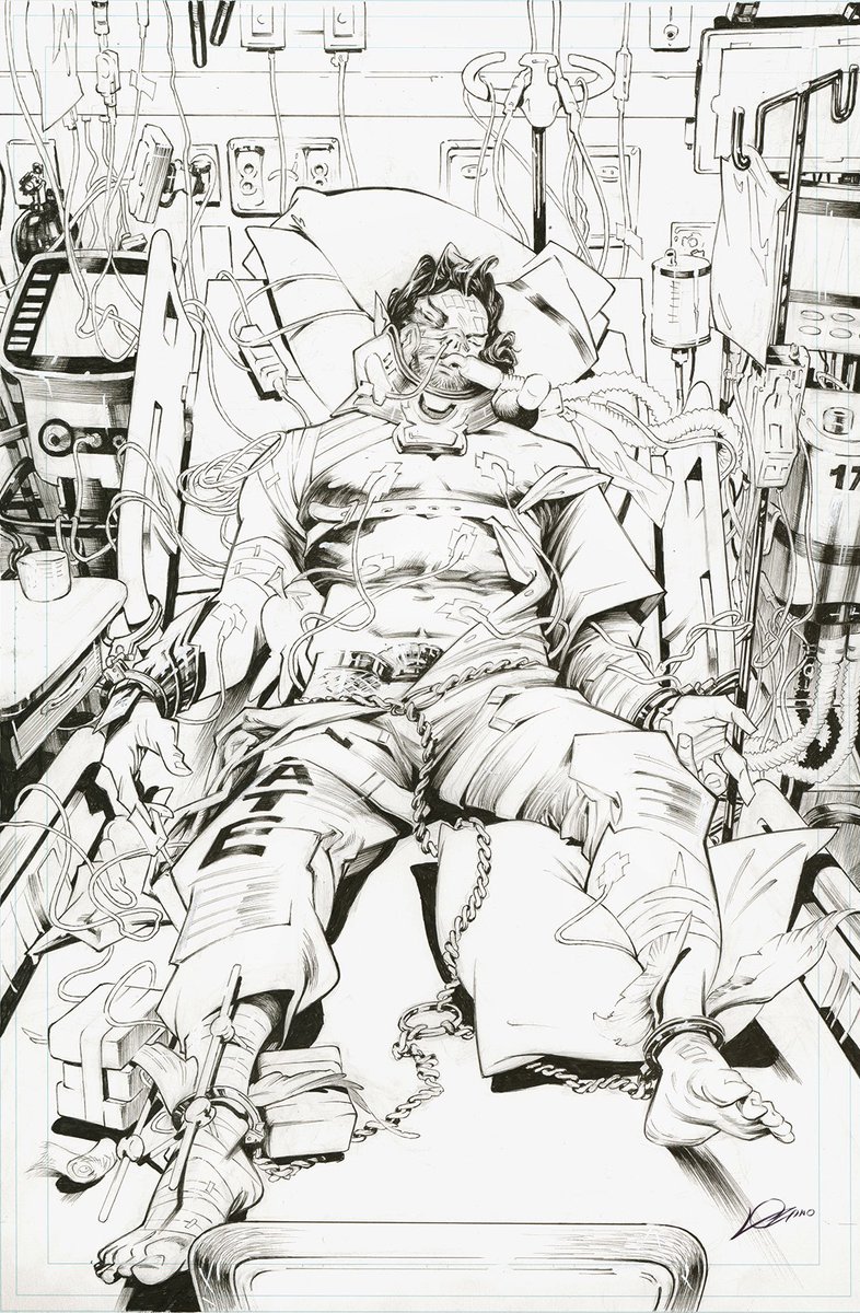 Lozifer's tweet image. NAMOR #1!
take a deep breath but anyone who loves Namor as much as I do will have to put up with me as cover artist of "NAMOR" (story by the legend Jason Aaron, art by Paul Davidson & Alex Lins) for the next few months.
#Namor #ImperiusRex #Marvel #Comics #Cover #AlexanderLozano