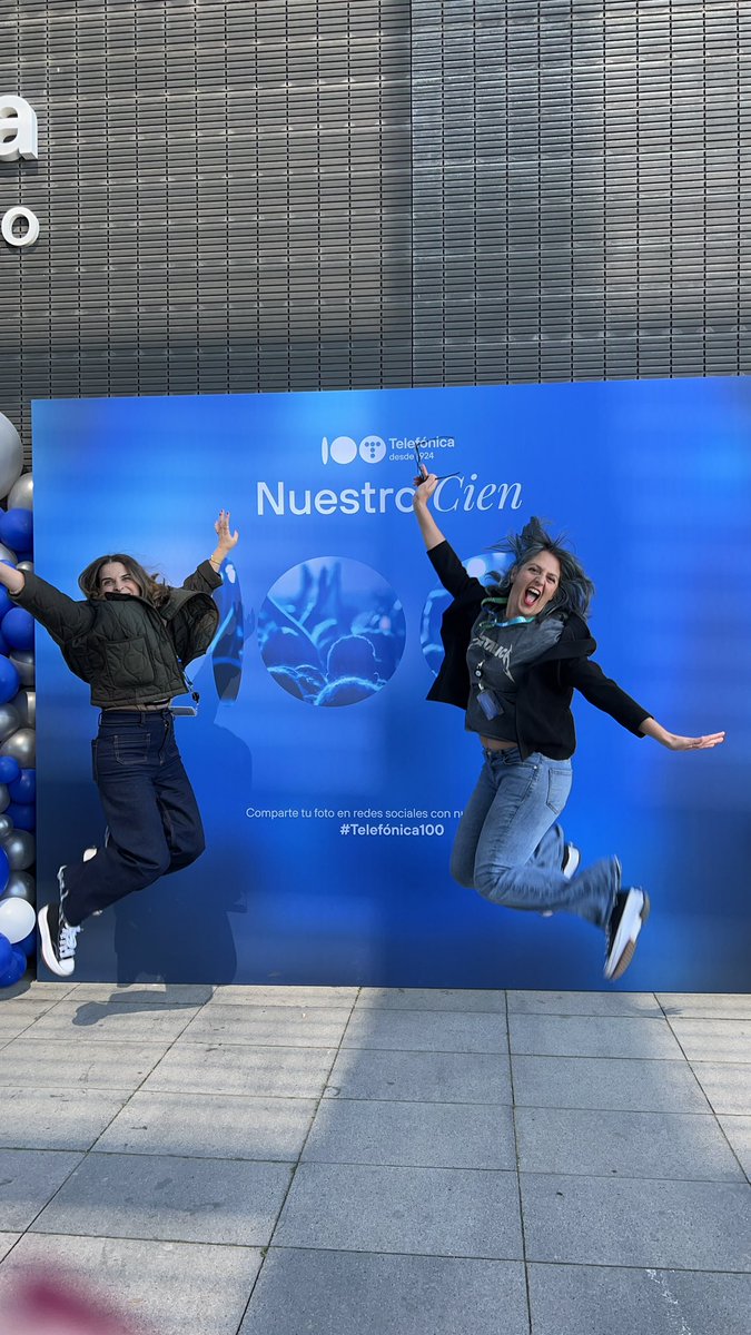 Felicidades y alegrías a mi querida Telefonica #Telefonica100