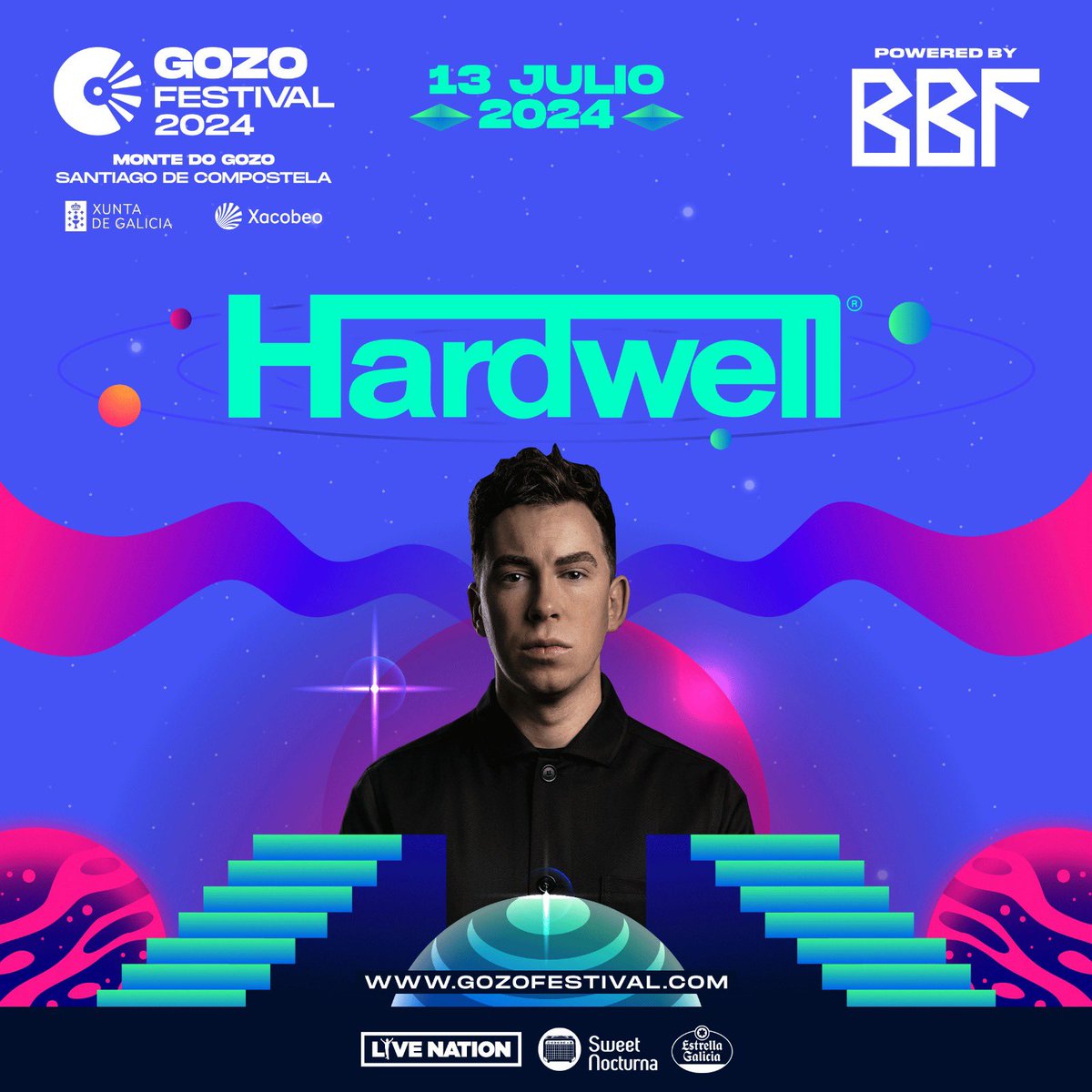 gozofest's tweet image. Hardwell será cabeza de cartel de O
Gozo Festival - BBF este 13 de julio

 Entradas en gozofestival.com

#XuntaDeGalicia #Xacobeo @turgalicia
@estrellagalicia @livenationes
@SweetNocturnaES