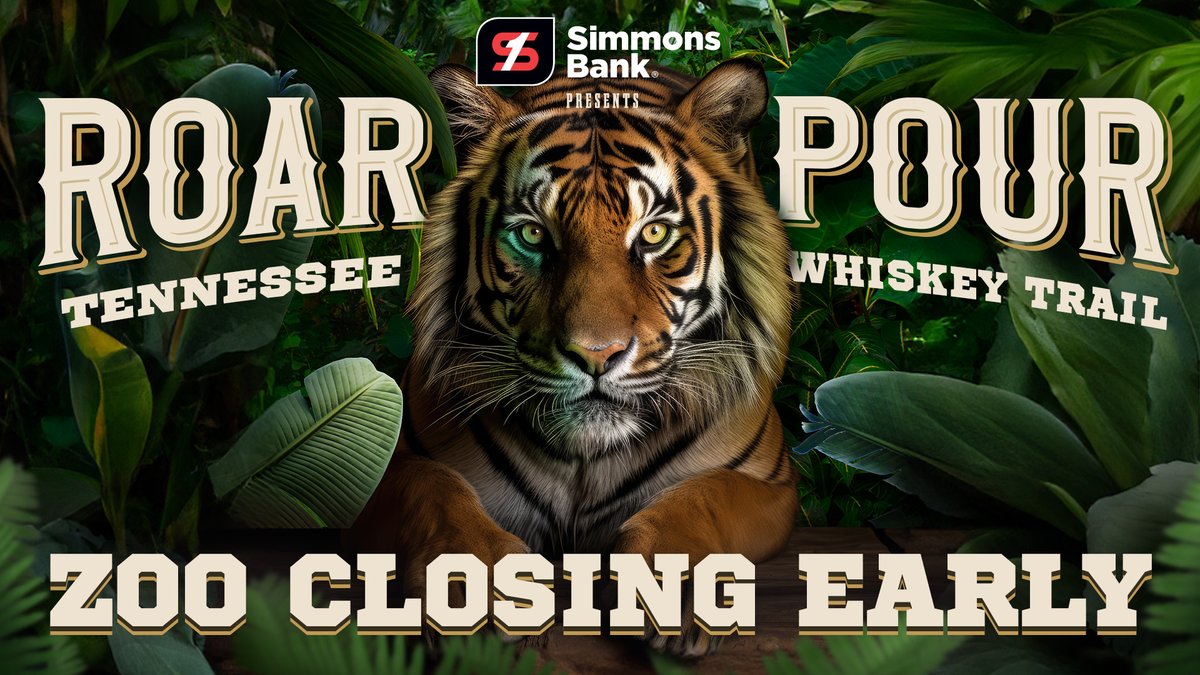 Memphis Zoo will be closing early on Friday, April 19 in preparation for Roar & Pour. The Zoo will close at 2 pm with last admission being at 1 pm. Roar and Pour is sold out! #memphiszoo