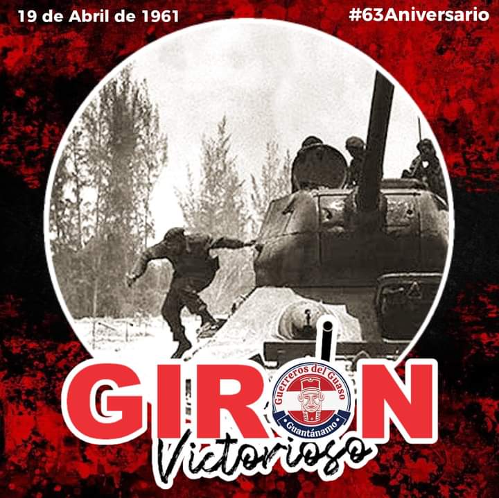 La victoria en Playa Girón el 19 de abril de 1961 con #Fidel al frente de las tropas, se inscribe como la primera gran derrota del imperialismo yanqui en América Latina

#GirónDeVictorias 🇨🇺