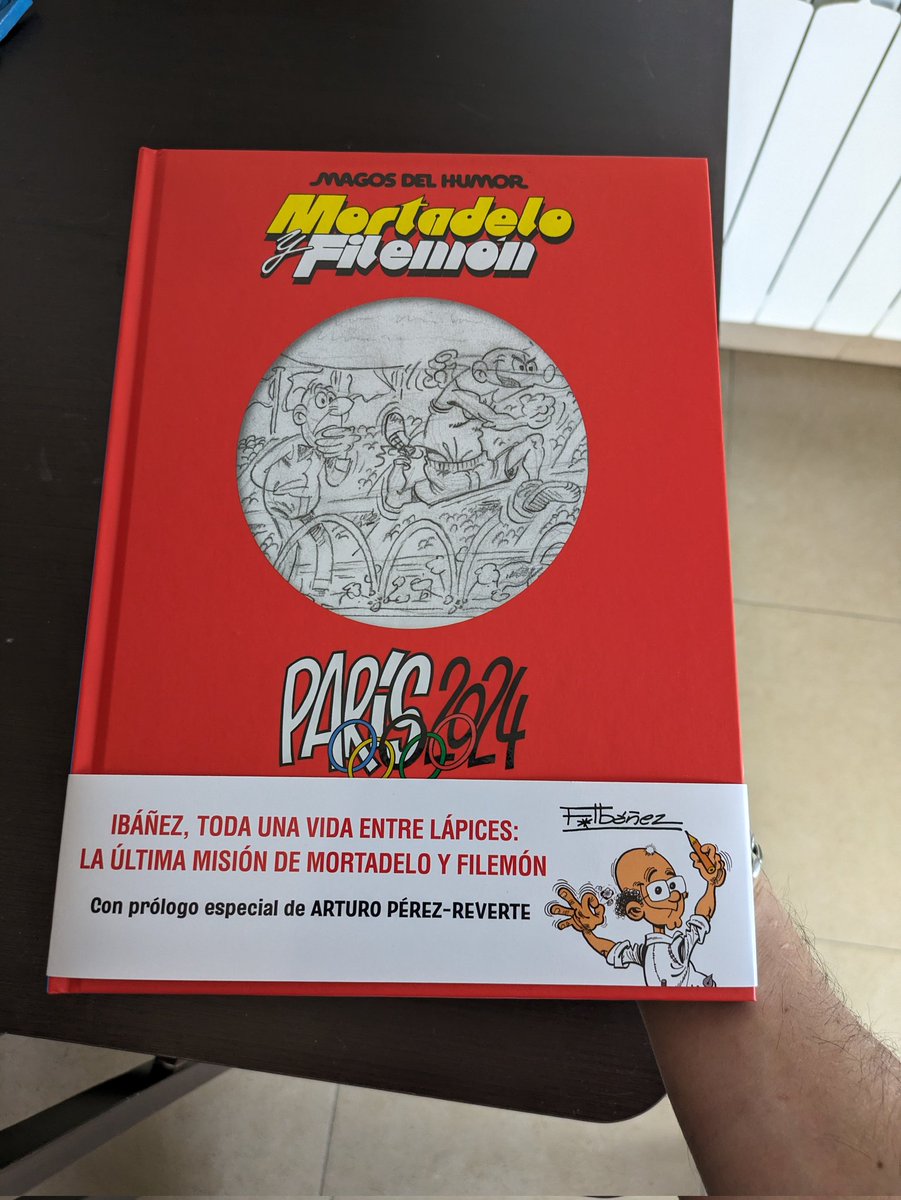 josemi233's tweet photo. ¡Gracias por este regalazo! La ultima misión de Mortadelo y Filemón. Tenía muchas ganas de tenerlo y disfrutarlo https://t.co/nMt3auQxtt
