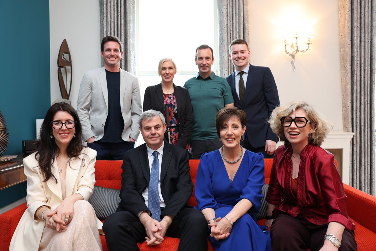 IrelandEmbGB's tweet photo. The Embassy had the pleasure of hosting @LondonIrishBiz for a panel discussion titled ‘Finding your place in the world of work’. 

@sonyalennon was our MC for the evening with a great panel including Dr @KaneSinead, Chupi Sweetman, and @niallh https://t.co/aGOXHWJWki