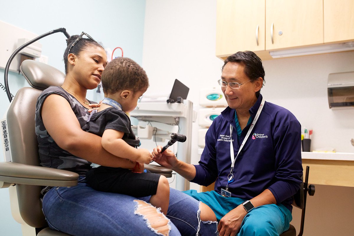From ear tubes or to airway reconstruction surgery, you want the best care for your child. Our otolaryngology team treats a wide range of ear, nose and throat (ENT) conditions. That's why this team is this week's #FridayFeature! Learn more: cincinnatichildrens.org/service/o/otol…