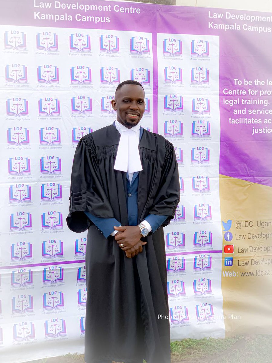 Congratulations to our Leader of Opposition in @Parliament_Ug Rt Hon @JoelSsenyonyi upon your graduation at @LDC_Uganda! With this legal knowledge you will be able to make an impact during the legislative process. Congratulations brother!