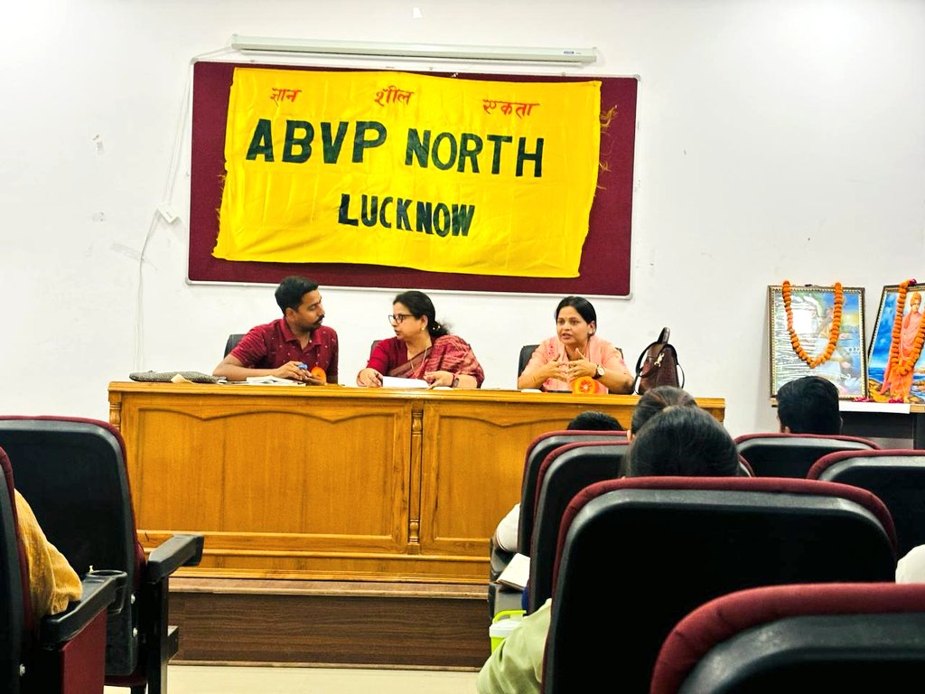 abvp4lucknow tweet picture