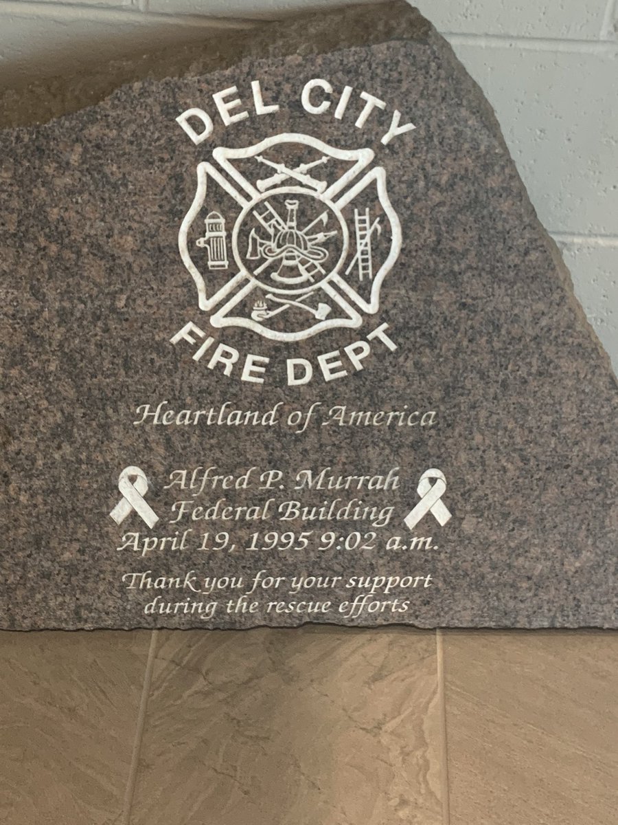 delcityfire's tweet photo. We Remember April 19, 1995.  Never Forget https://t.co/1S4deJcn39