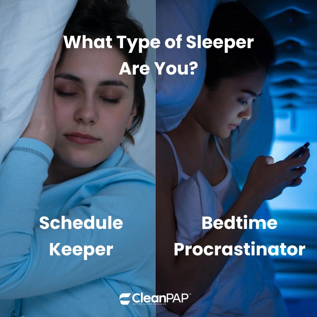 Do you go to bed on time🕒, or do you procrastinate? 

Share your sleep💤 habits below and let's encourage each other to make rest a priority! 😴

#CleanPAP #CPAP #schedulekeeper #procrastinato  #healthylifestyle #sleeppriority #bettersleep #healthysleep #bettertogether