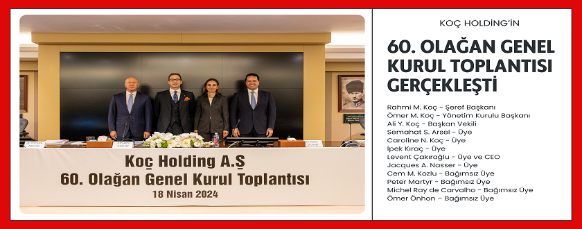 TurkOSB1's tweet photo. Koç Holding'in 60 Olağan Genel Kurul Toplantısı gerçekleşti. Seçilenler ve ayrıntılar https://t.co/6duUGkAWAq da @kocholding @arcelik @bekoturkiye #koçholding #arçelik #beko #deprem #sondakika #gündem #turkosb https://t.co/kBlfPH8x7m