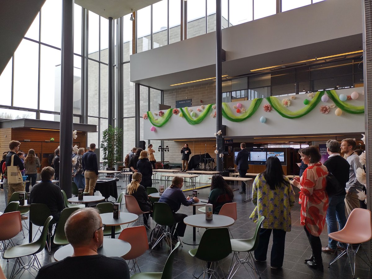 Kumpula international spring festival is back at <a href="/KumpulaScience/">Faculty of Science, University of Helsinki</a>! Congratulations and thanks to all who made this happen!