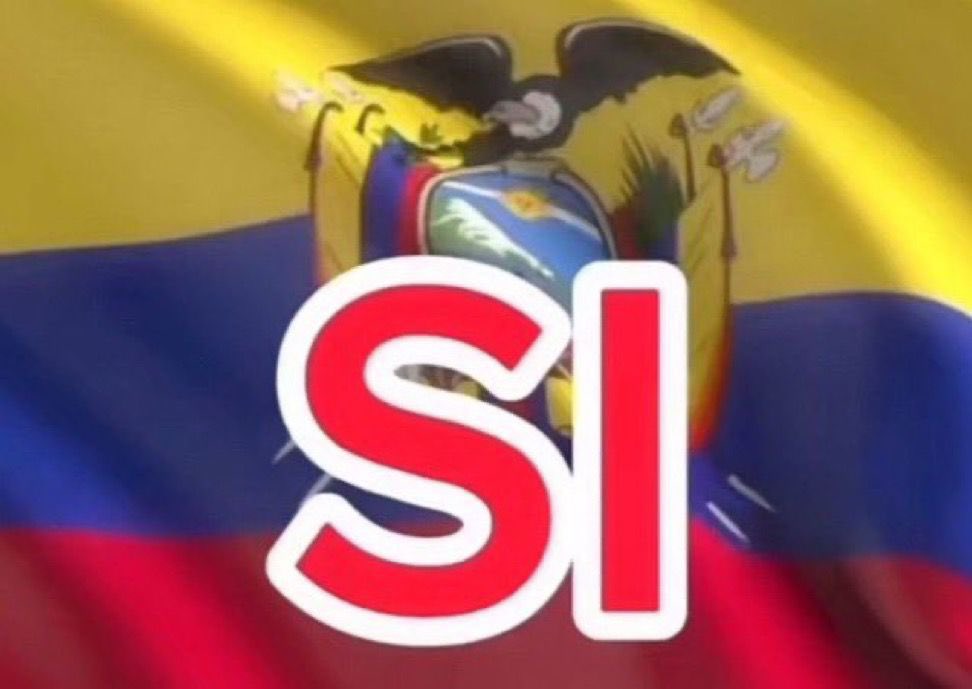 LFC014's tweet photo. A pesar de los ataques, los sabotajes y la desesperación de los que pertenecen al pasado, debemos votar 11 veces SI en la consulta propuesta por @DanielNoboaOk, para lograr mayor seguridad y consolidar un cambio de era. Cuando votamos elegimos nuestro futuro https://t.co/Q8uAZYdEip