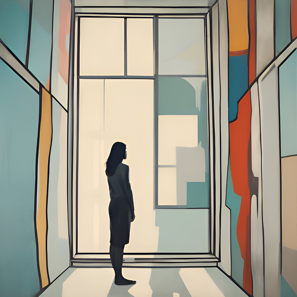 mightyfanforce's tweet photo. ✨#GAICommunity Weekly Showcase - @CryptoComet10: Failings of Modern Love✨

CryptoComet10's "Failings of Modern Love" invites viewers to a sanctuary within the bustling gallery.  Here, amidst the cacophony of everyday life, one can find solace – a quiet corner to lose oneself in conversation with the art, perhaps even encounter a new romantic connection.  This evocative piece speaks to the yearning for connection and tranquility in a world often characterized by noise and distraction. [1/3]