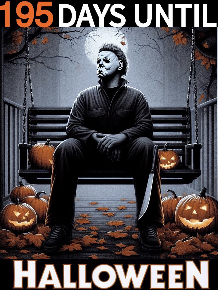 195 Days Until Halloween 🎃 
#Halloween2024