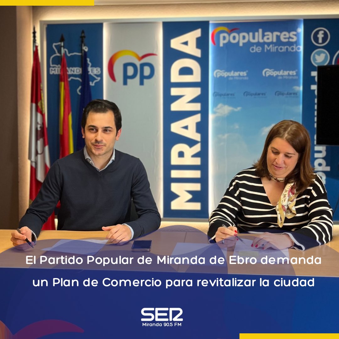 El Partido Popular de Miranda de Ebro propone un Plan de Comercio para revitalizar la ciudad, con medidas como incentivos para nuevas empresas, reformas en zonas clave y la creación de un recinto ferial. #MirandaDeEbro #ComercioLocal