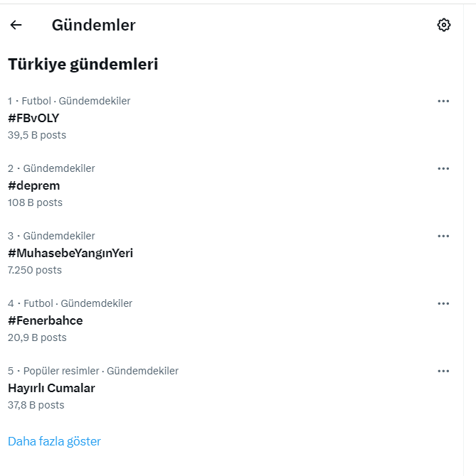 #MuhasebeYangınYeri 
Hızlıca Ülke gündeminde 3.Sıraya yerleştik. 
Devam... 
<a href="/MuhasebeBT/">Muhasebe Bilenler</a>