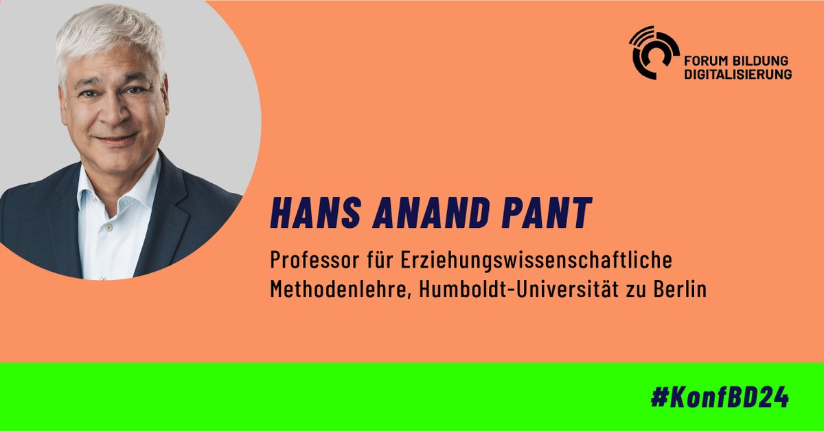 🎓 „[...] schon die Frage, wann ein Bildungssystem (un)gerecht ist, kann sehr unterschiedlich beantwortet werden“, sagt Hans Anand Pant @HumboldtUni. In seiner Keynote auf der #KonfBD24 nimmt er eine Einordnung vor. Zum Livestream: forumbd.de/veranstaltunge…