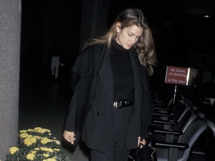 Wearing a black turtleneck in the 90s was an essential