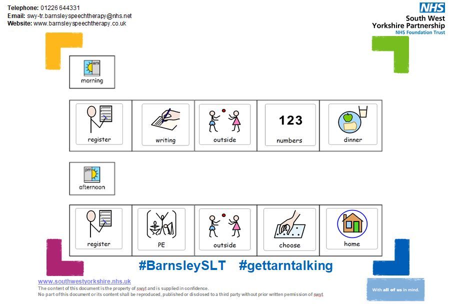 Lots of autistic children find #VisualSupports helpful for their learning and routines. This website explains some of them. Here are some examples of visual timetables. buff.ly/3JE2crO