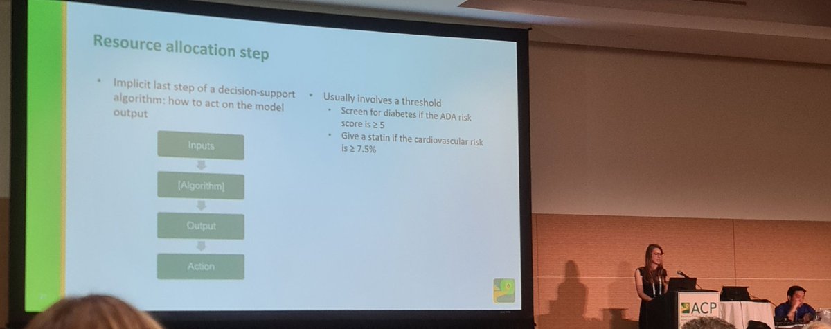 '#AI is math, not magic.' Resource allocation, taking an action is based on the output - @Anacapa17 #IM2024 @ACPIMPhysicians @MdDeepti @jonc101x #artificalintelligence #CDS #decisionsupport #healthIT #healthytech #techquity Cc @ismaelsaid @FilomenaPietra2 @EfimHealth