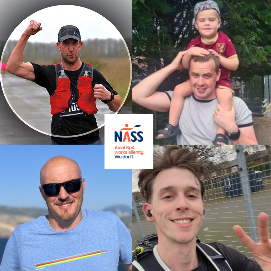 Good luck to this year's #LondonMarathon 4 wonderful fundraisers, who will be taking part to raise money for #NASS!👏 Show your support in the comments, where we will also share the links to their individual pages. 🙏🙏 #AxialSpondyloarthritis #AnkylosingSpondylitis #AS #axialSpA