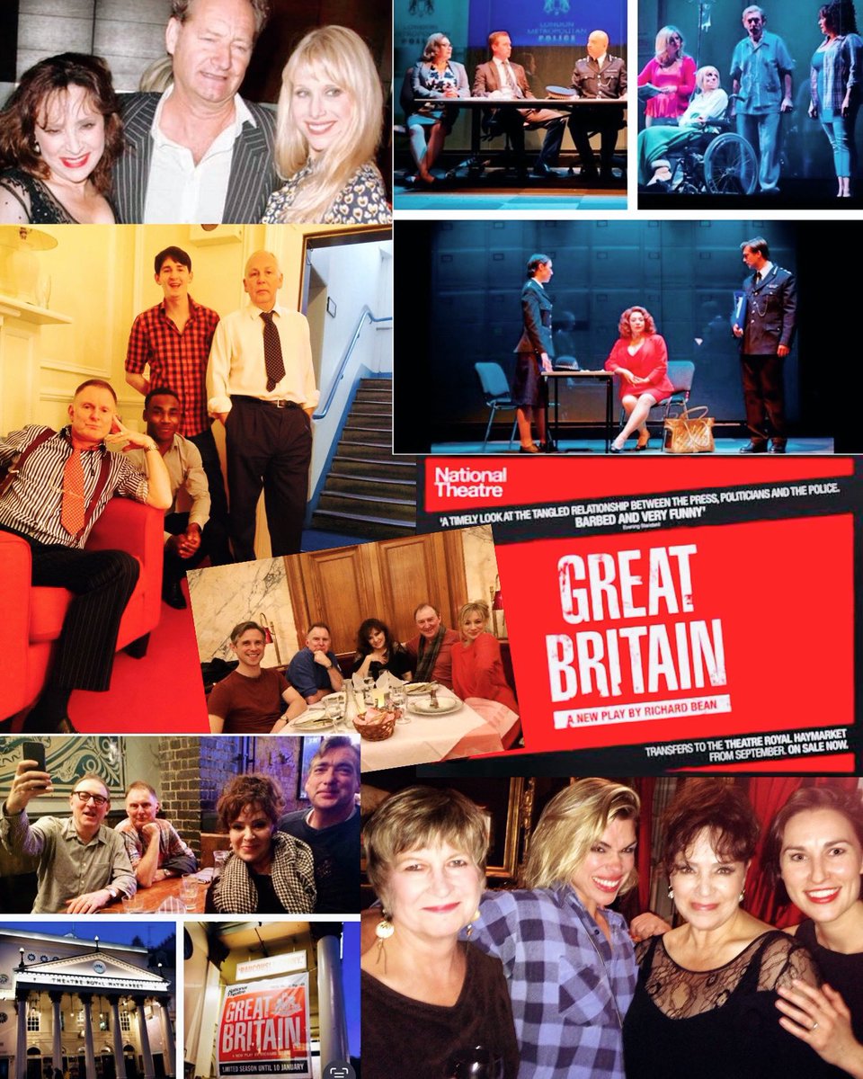 #TBT 2014 @NationalTheatre + @TRH_London #GreatBritian #NicholasHytner #RichardBean #WhoCouldAskForAnythingMore