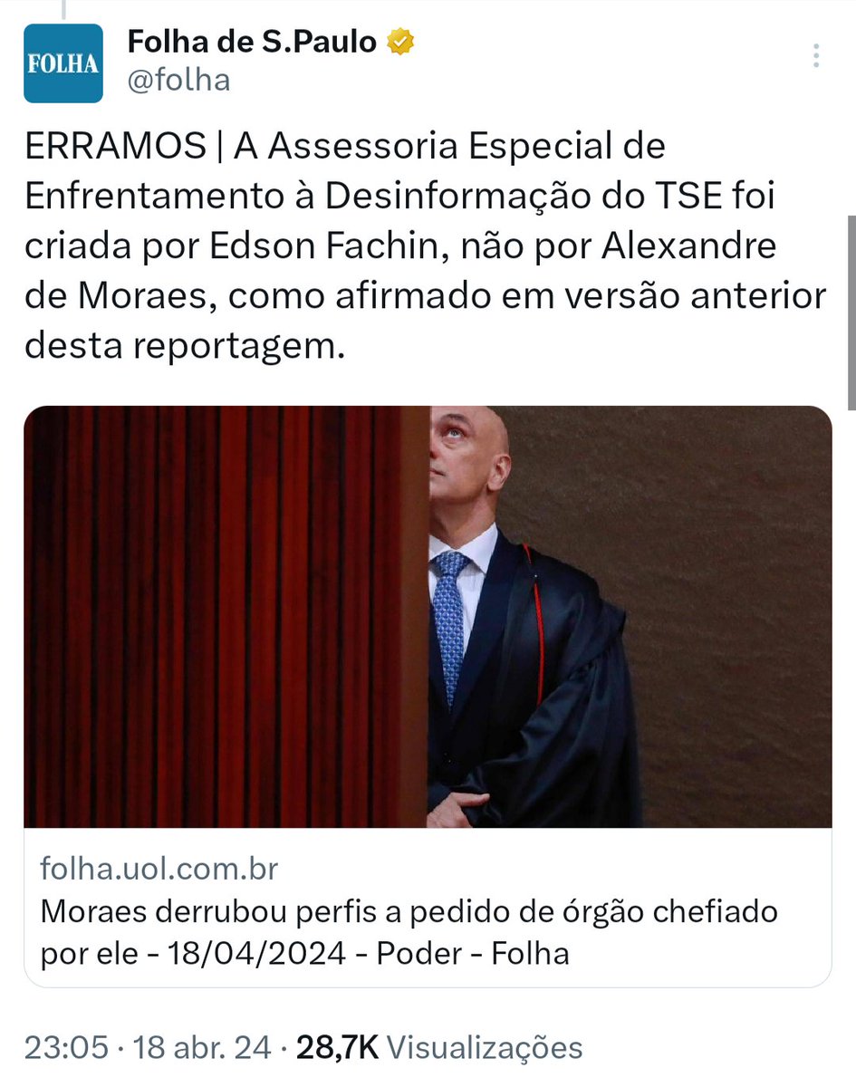 Vocês têm a noção do estrago disso? Rolando no submundo bolsonaristas, alimentado a paranóia de ditadura, o estrago tá feito, o que resta pra gente é divulgar o máximo que a gente consegue.