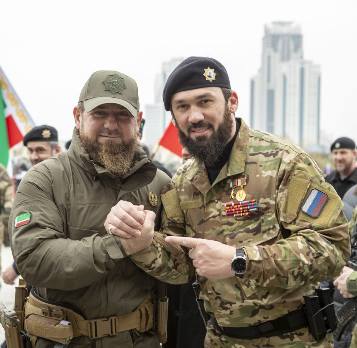 ‼️🇷🇺 #Kadyrov announced that the speaker of the Chechen parliament, Magomed Daudov, has been awarded the rank of major general. #Russia