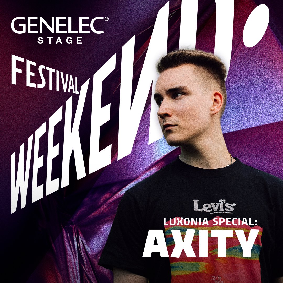 Dreams DO come true❤️💜 Beyond excited to announce that I'll be playing at Weekend Festival this summer! Playing the ultimate b2b set with my good friends SM!LE, Thomas Will & Mike Ditchz as a part of the Luxonia Special💎 See you on Friday 2.8. 🫶