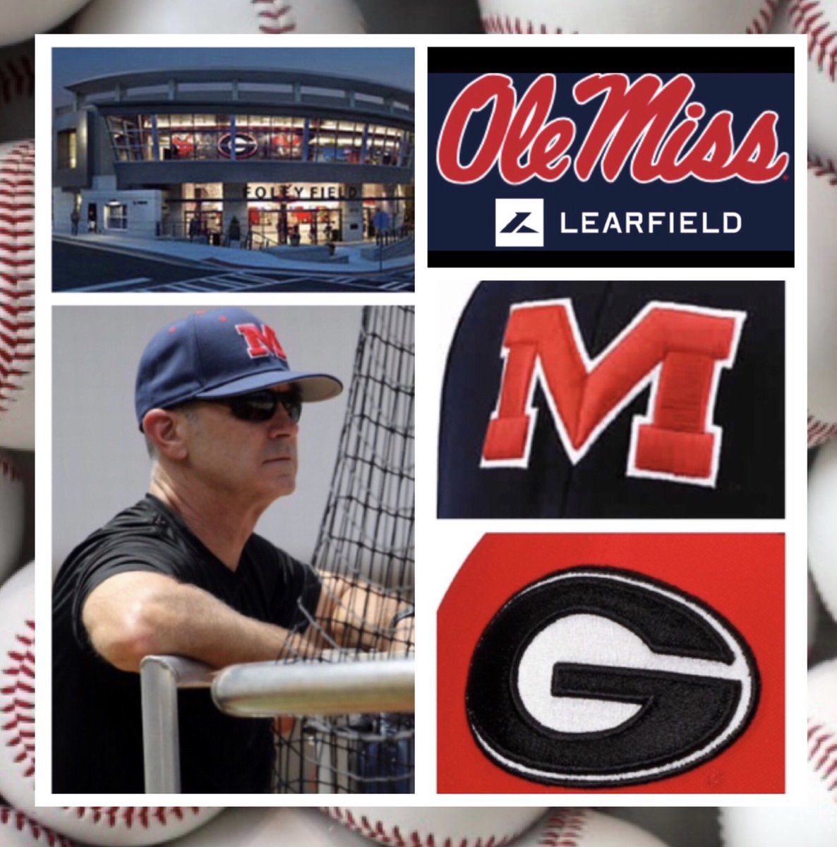 This evening @OleMissBSB & Georgia meet in game one in Athens. 1st pitch is 5pm central. Pregame airs at 4:30 on the @OleMissNetwork w/@RebVoice & @HenduReb. Listen 🎧⬇️ 📻 local station olemisssports.com/sports/2018/7/… 📱 @OleMissSports app 💻 online olemisssports.com/watch/?Live=95…