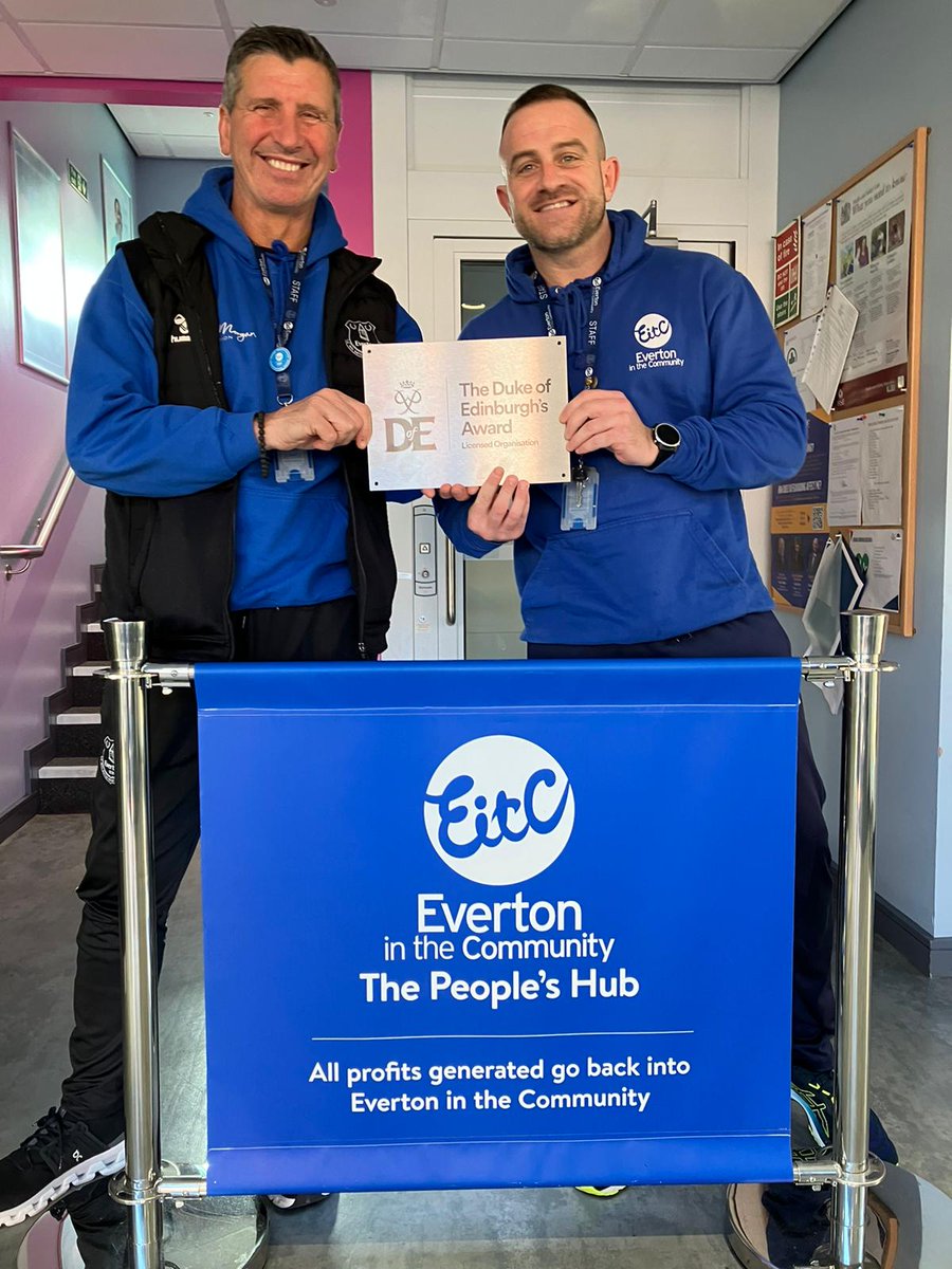 📣 Exciting announcement... Everton in the Community will now be delivering the @DofE bronze award! 👏 Young people from our #PLKicks programme will be taking part in our first cohort this summer!💙