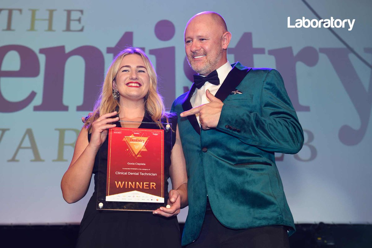 Winning Best Clinical Dental Technician; Gosia Ciepiela discusses the ‘incredible’ moment of winning Best Clinical Dental Technician and what it means to her ⬇️ dentistry.co.uk/2024/04/19/win… #dentistry #clinicaldentaltechnician #dentaltechnician