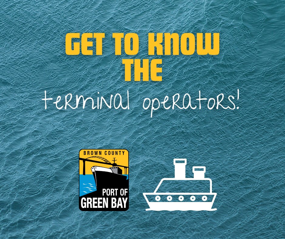 Terminal operators are the businesses that import and export commodities and goods at the Port of Green Bay. Learn about the port’s 14 terminal operators here. portofgreenbay.com/terminal-opera…