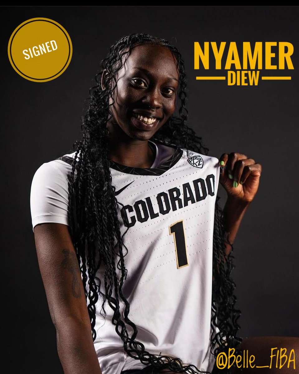 After three seasons with the Iowa State #Cyclones, former East High School - SCCSD standout Nyamer Diew will play her final season of college basketball at Colorado! @SSBFed @SSOT_tweets @AfricaNBAFans @AfricaNBAFans @Afrihoops @Basket_Senegal @BballNaija @CRTV_web