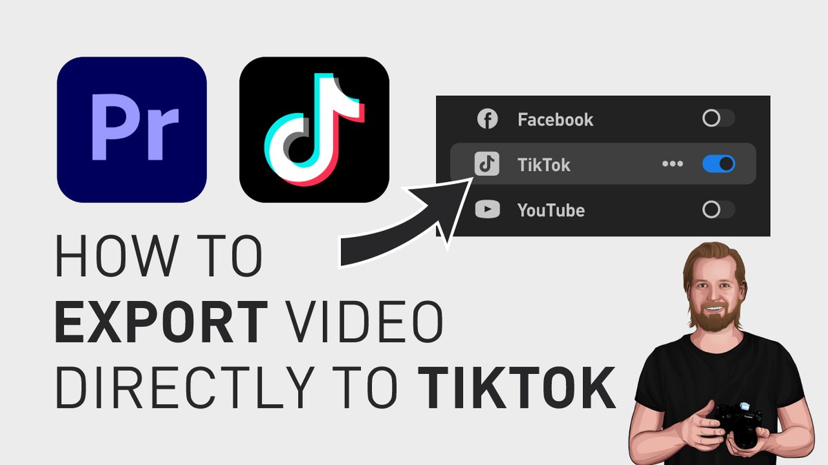 ⏱ 46-sec tutorial:
How to send video to TikTok from Adobe Premiere Pro

💻 Watch the tutorial here:
youtube.com/watch?v=IFNaXy…

#PremiereProTips #EditInPremierePro #PremiereProEditor #AdobePremiere #AdobePremierePro