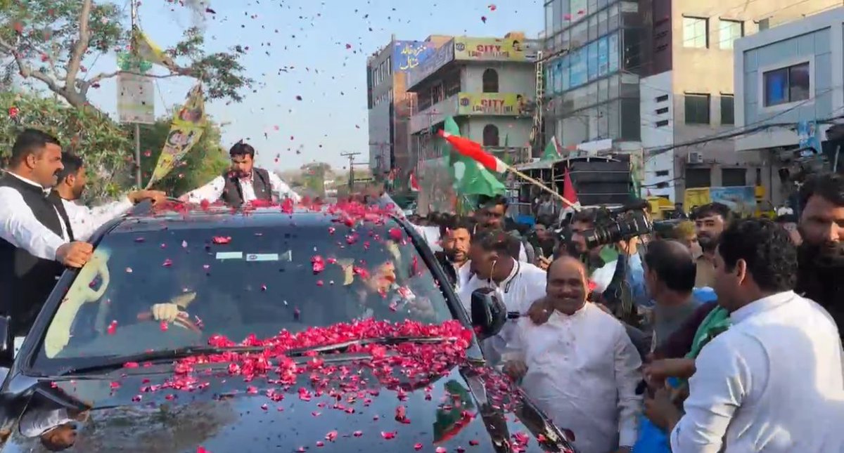 Under Siddiqui's leadership, the rally transcended mere political fervor, evolving into a symbol of unity, determination, and the collective yearning for change.
#ShoaibSiddiquiPP149Rally