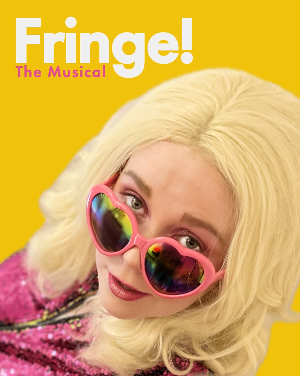 'Fringe! The Musical' will be debuting at this years @edfringe⭐️

Are you ready to #livethedream ? ⭐️

⏰   12:00
📍  @Gildedballoon Patter House
📆  31 Jul - 25 Aug  (Not 15th)
🎟️  rb.gy/cxeuxl

#quickflyer