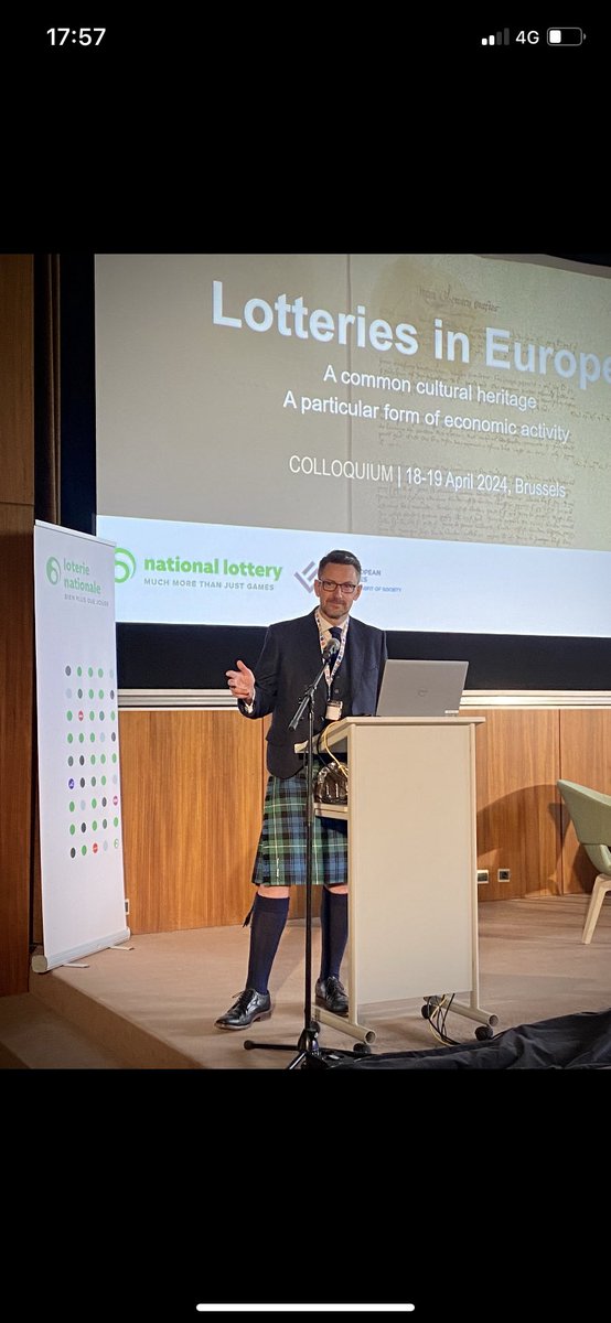 ACLEU President <a href="/MalcFleming/">Malcolm Fleming</a> spoke at the <a href="/EuropeLotteries/">European Lotteries</a> &amp; <a href="/LotNat_Belgique/">Loterie Nationale</a> event “Lotteries in Europe”, on “The European Heritage Perspective”, highlighting the important role lotteries play as part of our cultural heritage.