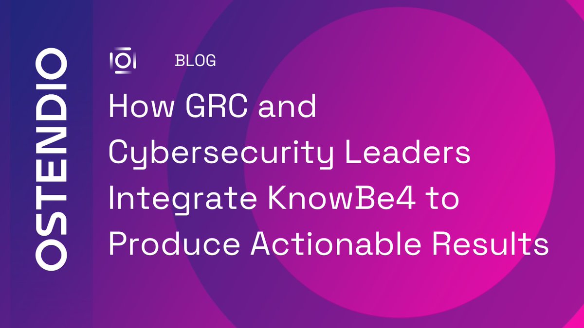 Ostendio's tweet image. Struggling to manage integrations securely? Don&apos;t fret! Read this blog post from Ostendio, where we unravel the secrets of Purposeful Integrations. Safeguard your systems and stay ahead in the cybersecurity game! 💻🔒 #Cybersecurity #IntegrationManagement
hubs.li/Q02t08CQ0