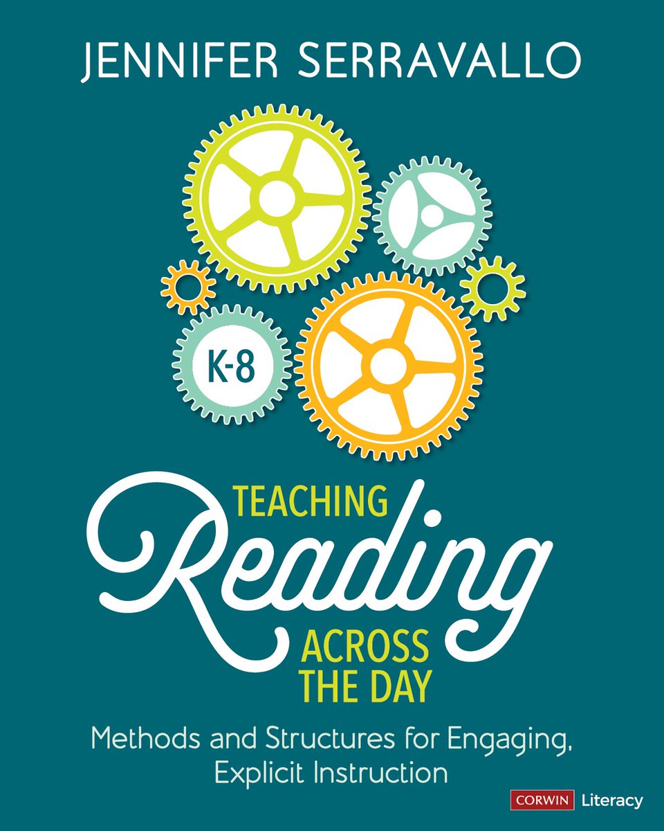 JSerravallo's tweet image. I&apos;m excited to slow chat with you today on the topic of BUILDING LITERACY SKILLS IN ALL CONTENT AREAS. Follow along with #CorwinTalks #TeachingReadingAcrosstheDay. More about the ideas, tips, and research I share today can be found in my new book, out in less than 2 weeks.