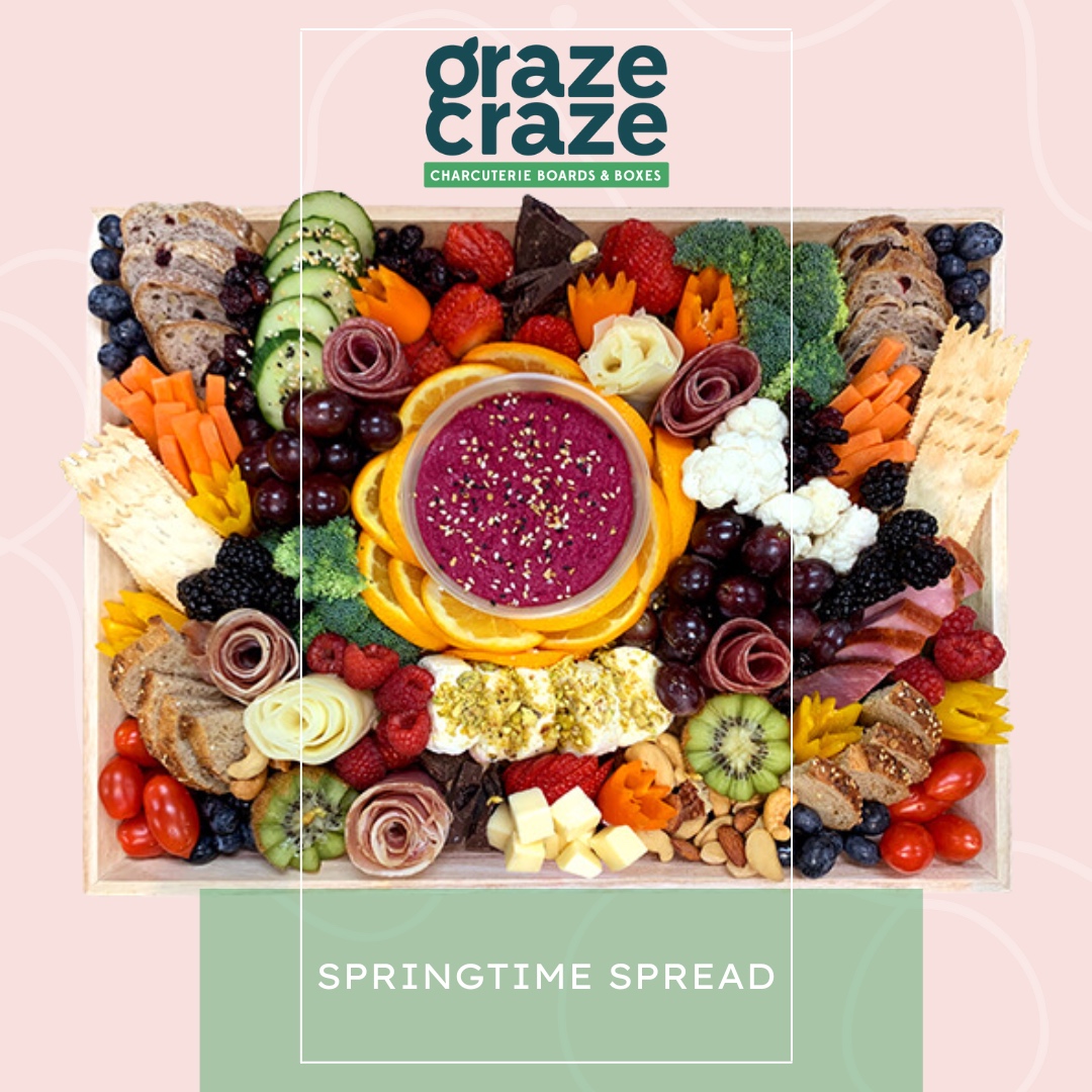 💐 Introducing Our Lush Springtime Spread! 💐 Celebrate the season with our latest creation, the Springtime Spread: A lush charcuterie board that's a feast for both the eyes and the palate! This meticulously crafted board includes: 🍖 Meats: Fennel spiced ham, soppressata,...