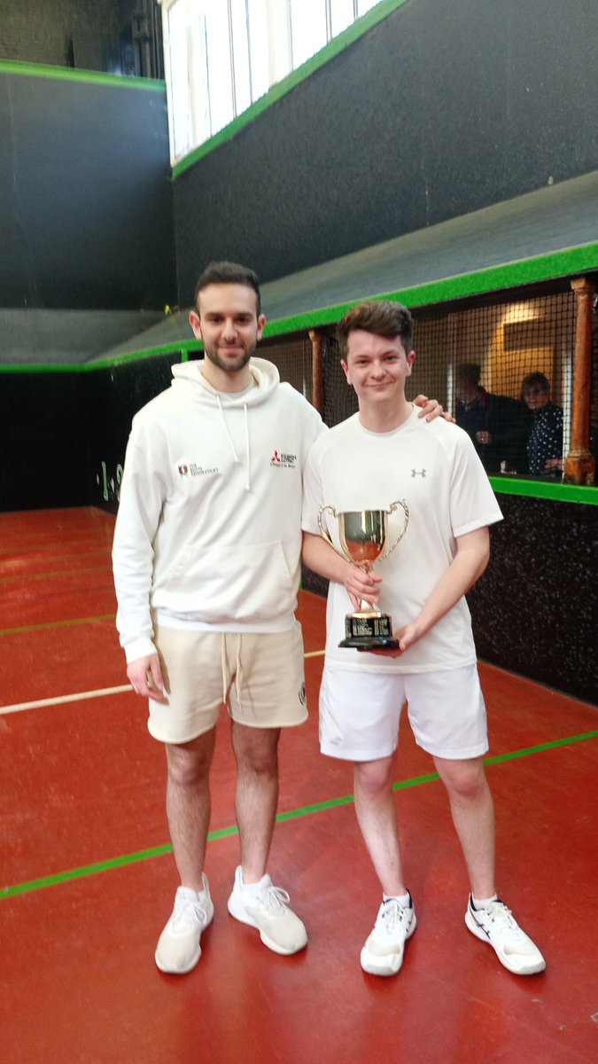 RTC's Under 25 Tournament Weekend 12 to 14 April 2024 at Hampton Court Palace saw fabulous tennis from 14 young players. Final winners: Wollaston Cup Handicap Singles: Kelan Humphries. Vaughan Trophy Level Doubles: Michael Galley and Thomas Dolan. Chairman's Cup: George Parsons