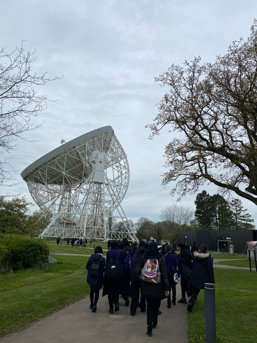 Just a couple of pictures from our Year 8 trip to Jodrell Bank yesterday! Our students, as always, were a credit to us. 😊 Thanks to all of the staff who supported the visit too!