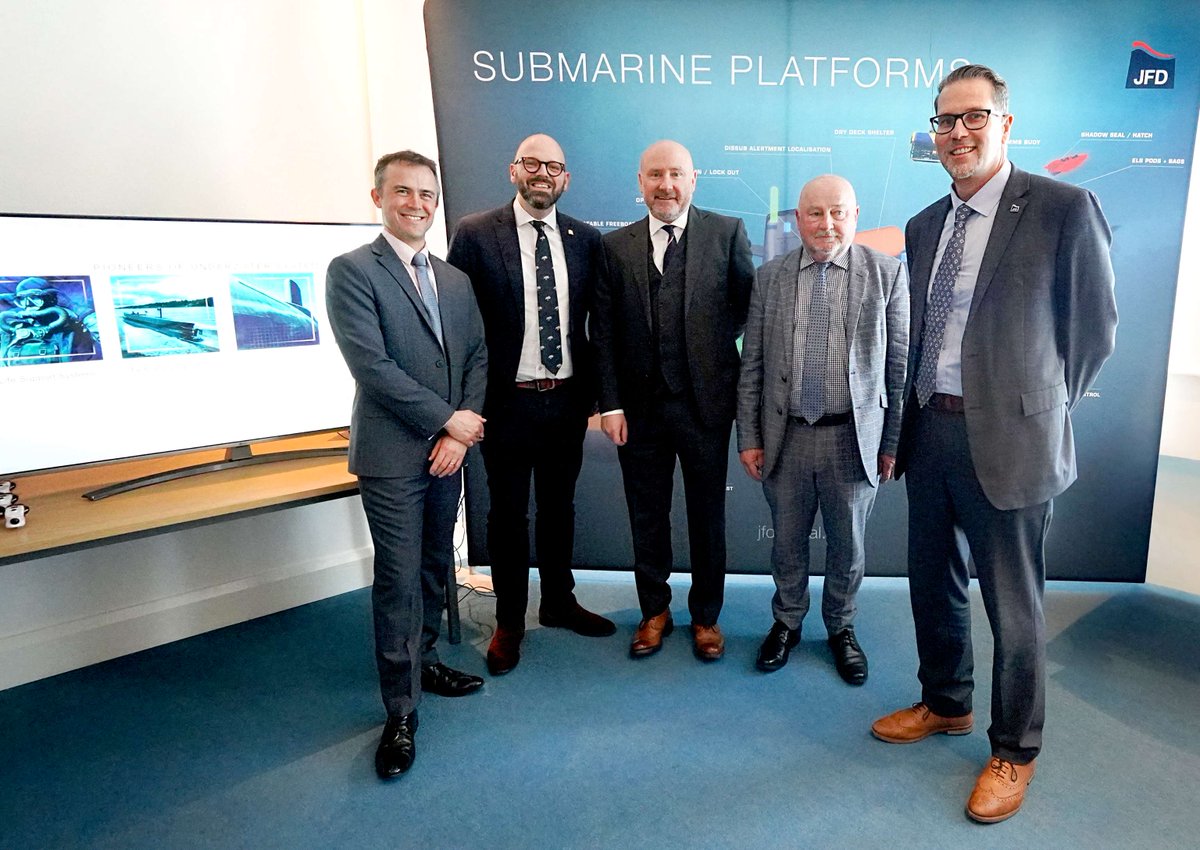 We're excited to share that James Fisher & Sons has strengthened its 177 year commitment to Barrow-in-Furness through a dedicated Defence presence within its company headquarters. Read more on this story here: direc.to/k1ea
